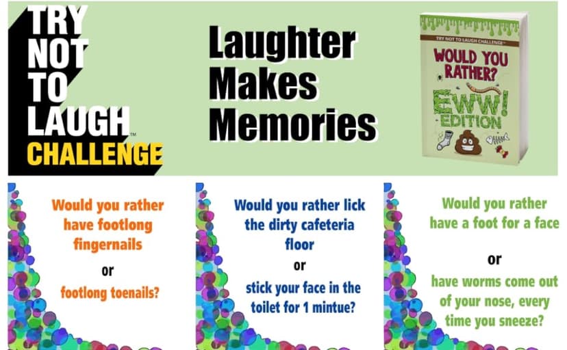 The Try Not to Laugh Challenge - Would Your Rather? - EWW Edition