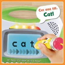 LeapFrog Mr Pencil's Scribble Write and Read, Green B0BRXPG99Q