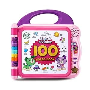 LeapFrog Scout and Violet 100 Words Book, Purple