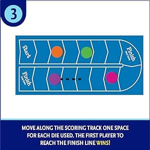 ThinkFun Math Dice Junior Game - Engaging Math Skills Builder | Perfect for Kids Aged 6+ | Aids in Mental Agility | Toy of The Year Nominee