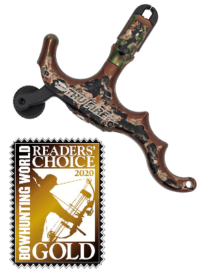 Tru-Fire Edge 4-Finger Aluminum Hand Held Camo Archery Bow Release