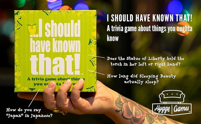 I should have known that! - A Trivia Game About Things You Oughta Know, Green