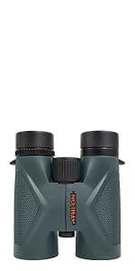 Athlon Optics 8x42 Midas UHD Gray Binoculars with ED Glass for Adults and Kids, High-Powered Binoculars for Hunting, Birdwatching, and More