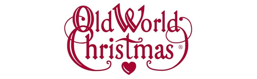 Old World Christmas Crochet Glass Blown Ornaments for Christmas Tree