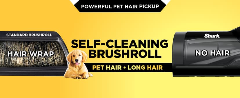 Shark Corded Stick Vacuum Cleaner | Vertex Ultralight | Removable Handheld Vacuum | Pet Hair Vacuum for Carpet and Hard Floor | Powerful Suction | No Hair Wrap | 3 Attachments Included | HZ2002