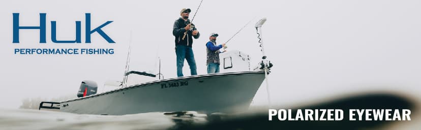 HUK Sunglasses, Polarized Lens Eyewear with Performance Frames, Fishing, Sports & Outdoors Sunglasses