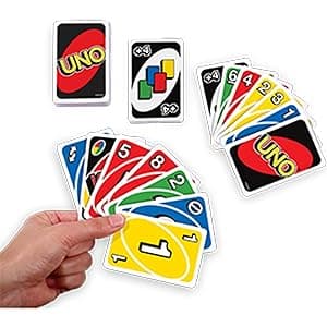 Mattel Games UNO Color & Number Matching Card Game for 2-10 Players Ages 7Y+