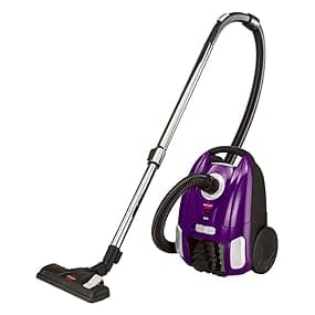 Bissell Zing Lightweight, Bagged Canister Vacuum, Purple, 2154A