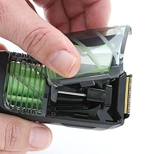 Remington Vacuum Beard Trimmer,13 Length and Style Settings with Adjustable Length Comb (2-18mm),Vacuum Trimmer for Beard, Mustache, and Stubble, Rechargeable Lithium Power, Washable, Removable Blades