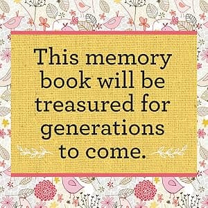 Grandmother's Journal: Memories and Keepsakes for My Grandchild