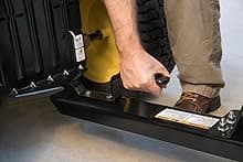 Agri-Fab 45-0578 Large Capacity 32 CU FT Hard Top Chip- N-Vac, Tow Behind Lawn Vacuum, Leaf Mulcher, Gas Powered, Easy Foot Pedal Dumping