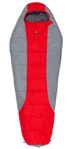 Teton 20F and 5F Degree Sleeping Bag; Lightweight, Warm Weather Mummy Sleeping Bags for Adults and Kids, Camping, Backpacking, Hiking