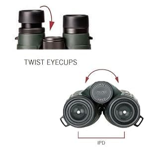 Vortex Optics Diamondback HD 10x42 Binoculars - HD Optical System, Non-slip Grip, Waterproof, Fogproof, Shockproof, Included GlassPak - Unlimited, Unconditional Warranty
