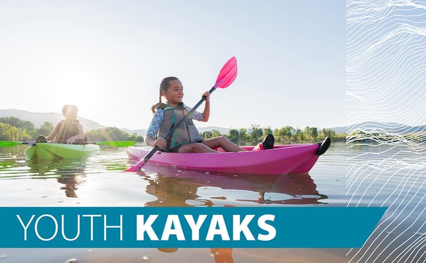 LIFETIME Dash 66 Youth Kayak (Paddle Included), Lime Green