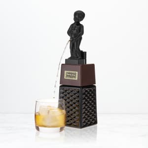 True Bonny Boy Liquor Dispenser, Novelty Drink Dispenser for Whiskey, Bourbon, Vodka, Gin, and Spirits, Fun Bar Cart Accessories for Home Bar, Man Cave, or Liquor Cabinet Decor, 16 oz, Set of 1