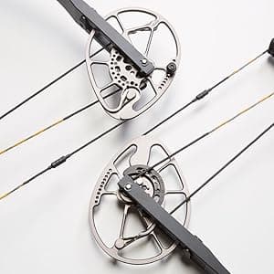 Diamond Archery Prism Fully Equipped Adjustable Durable Compound Bow, Right/Left Hand, 5-55 lbs Draw Weight, 295 FPS