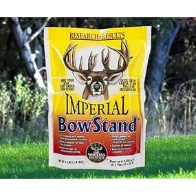 Whitetail Institute BowStand Deer Food Plot Seed, Annual Forage Designed to Attract Deer to Small, Remote Food Plots for Bow Hunting, Can Be Planted with Hand Tools, 4 lbs (4500 sq ft)