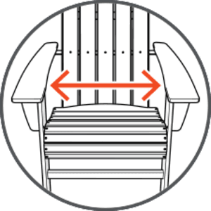 Polywood Nautical Curveback Adirondack Chair, HDPE Outdoor Patio Furniture for Deck, Pool, Garden, Made in USA