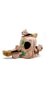 Outward Hound Hide A Squirrel Plush Dog Toy Puzzle, XL