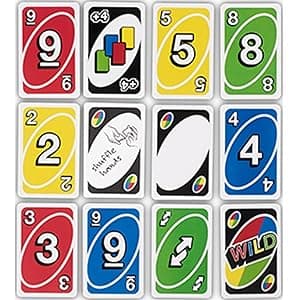 Mattel Games UNO Color & Number Matching Card Game for 2-10 Players Ages 7Y+