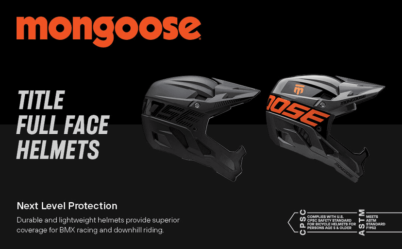 Mongoose Title Full Face Helmet