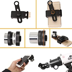 Gskyer Telescope, 70mm Aperture 400mm AZ Mount Astronomical Refracting Telescope for Kids Beginners - Travel Telescope with Carry Bag, Phone Adapter and Wireless Remote.