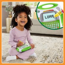 LeapFrog Mr Pencil's Scribble Write and Read, Green B0BRXPG99Q