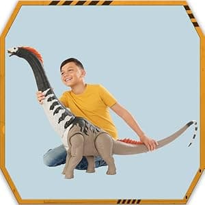 Mattel Games UNO Jurassic World Rebirth Card Game in a Collectible Tin for Kids, Adults & Family with Special Rule & Images Inspired by the Movie