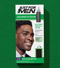 Just for Men Control GX Grey Reducing Shampoo, Gradual Hair Color with Keratin for Stronger Thicker and Healthier Looking Hair, 4 Fl Oz - Pack of 1 (Packaging May Vary)