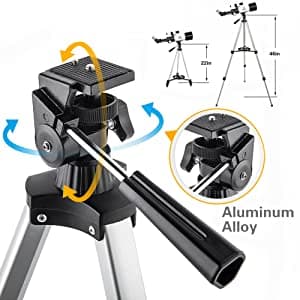 Gskyer Telescope, 70mm Aperture 400mm AZ Mount Astronomical Refracting Telescope for Kids Beginners - Travel Telescope with Carry Bag, Phone Adapter and Wireless Remote.
