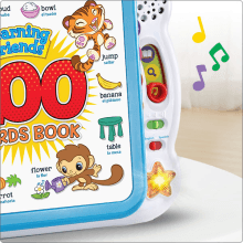 LeapFrog Learning Friends 100 Words Book B07B6ZN7P8
