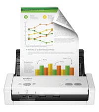 Brother DS-640 Compact Mobile Document Scanner, (Model: DS640) 1.5"x2"x11.9"