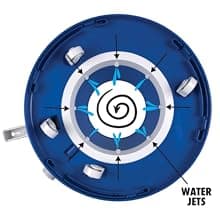 Poolmaster 28300 Big Sucker Manual Swimming Pool Leaf Vacuum Head, Blue