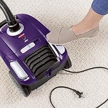 Bissell Zing Lightweight, Bagged Canister Vacuum, Purple, 2154A