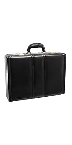 McKLEIN Leather 3.5" Attaché Briefcase- DALEY