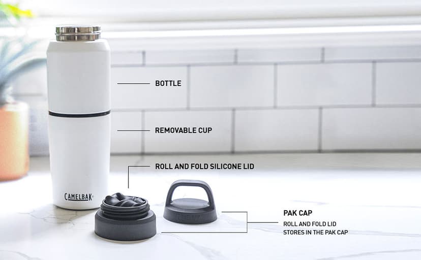 CamelBak MultiBev Insulated Stainless Steel Water Bottle & Travel Cup