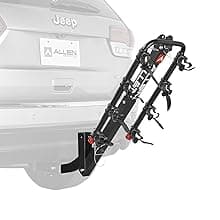 Allen Sports Deluxe 4-Bike Hitch Mount Rack (2-Inch Receiver) , Black