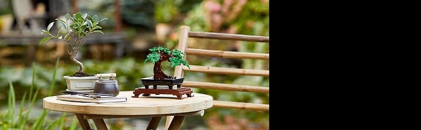 LEGO Icons Bonsai Tree Building Set - Artificial Bonsai Tree Plants for Home Decor, Adults Ages 18+ - Faux, Fake Plants for Table, Desk, Office - Birthday Gift for Men & Women - 10281