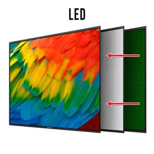 Sceptre 22-Inch 75Hz 1080p LED Monitor HDMI VGA Build-in Speakers, Brushed Black 2019 (E225W-19203S),Metal Black