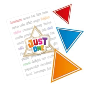 Asmodee Just One Party Game (2025 Refresh) - Cooperative Mystery Word Guessing Fun for Family & Friends, Kids & Adults, Ages 8+, 3-7 Players, 15 Minute Playtime
