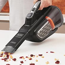 BLACK+DECKER dustbuster Portable Vacuum Cordless Handheld, Small Hand Vacuum Cleaner for Dorm Home and Car, Powerful 20V AdvancedClean+ (HHVK515J00FF)