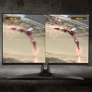 ASUS TUF Gaming 27" 2K HDR Monitor (VG27AQ1A) - QHD (2560 x 1440), IPS, 170Hz (Supports 144Hz), 1ms, Extreme Low Motion Blur, Speaker, G-SYNC Compatible, VESA Mountable, DisplayPort, HDMI