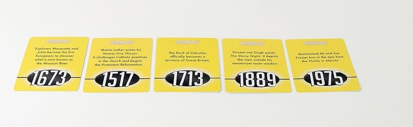 Buffalo Games - Chronology - The Game Where You Make History - Historical Timeline Trivia for 2+ Players, Ages 14+