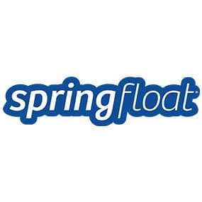 SwimWays Paddle Paws Spring Float Dog Raft, Large (65 lbs. and Up), Blue