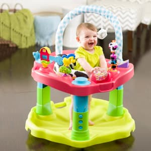 Evenflo Exersaucer Bouncing Activity Saucer, Sweet Tea Party