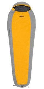 Teton 20F and 5F Degree Sleeping Bag; Lightweight, Warm Weather Mummy Sleeping Bags for Adults and Kids, Camping, Backpacking, Hiking