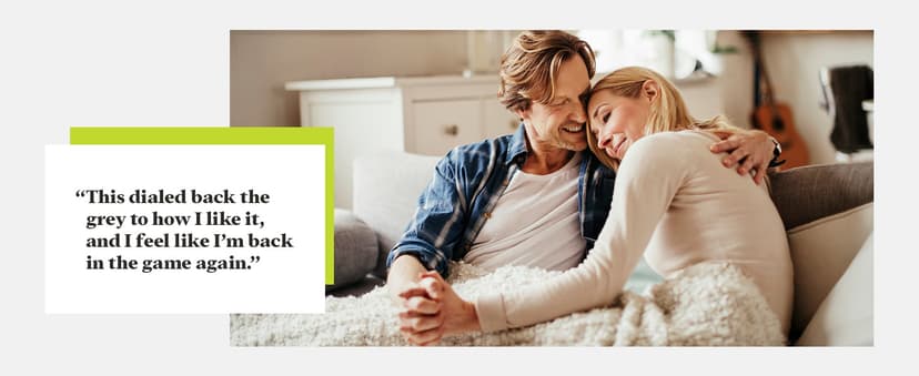 Just for Men Control GX Grey Reducing Shampoo, Gradual Hair Color with Keratin for Stronger Thicker and Healthier Looking Hair, 4 Fl Oz - Pack of 1 (Packaging May Vary)