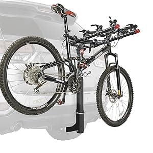 Allen Sports Deluxe 4-Bike Hitch Mount Rack (2-Inch Receiver) , Black