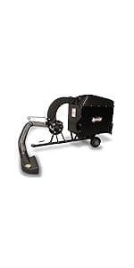 Agri-Fab 45-0578 Large Capacity 32 CU FT Hard Top Chip- N-Vac, Tow Behind Lawn Vacuum, Leaf Mulcher, Gas Powered, Easy Foot Pedal Dumping