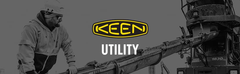 KEEN Utility Men's Lansing Mid Height Steel Toe Waterproof Work Boots